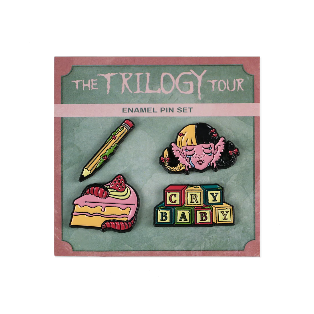 Trilogy Enamel Pin Set